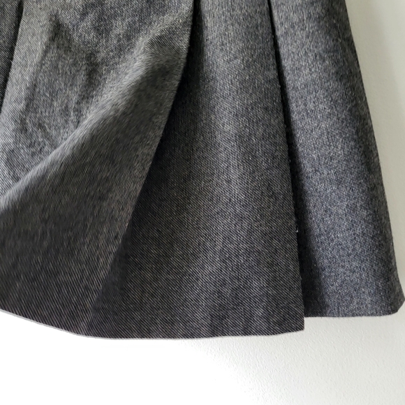 Simons Icōne Grey Pleated Skirt Size 6 - Picture 7 of 11